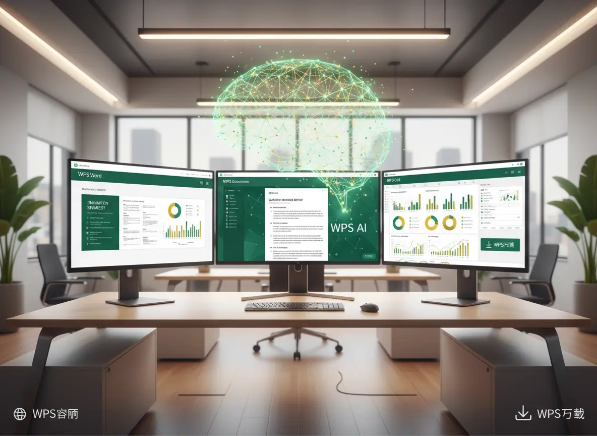 WPS Office AI智能办公升级指南 精通Word Excel效率倍增