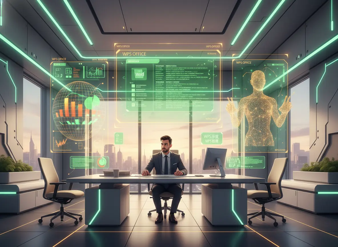 WPS Office智能办公全指南 下载安装精通Word Excel AI